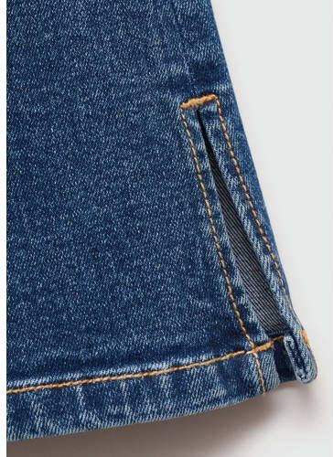 Mango Kids flared jeans medium blue Blauw Meisjes Denim Effen 116 - Foto 2