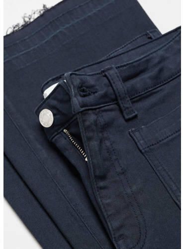 Mango Kids flared jeans medium blue denim Blauw Meisjes Stretchdenim Effen 152(XXS) - Foto 2