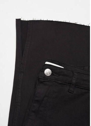 Mango Kids flared jeans zwart Meisjes Katoen Effen 152(XXS) - Foto 2