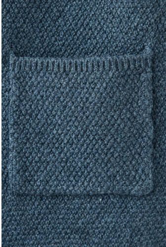 Mango Kids gebreid boxpak donkerblauw Jongens Katoen Ronde hals Effen - Foto 3