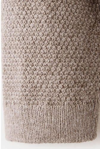 Mango Kids gebreid vest beige Meisjes Katoen Ronde hals Effen - Foto 2