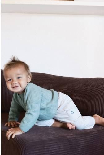 Mango Kids gebreid vest lichtblauw Jongens Acryl Ronde hals Effen - Foto 2