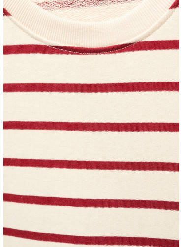 Mango Kids gestreepte sweater rood wit Streep 152(XXS) - Foto 2