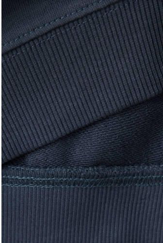 Mango Kids hoodie donkerblauw Sweater Effen - Foto 3