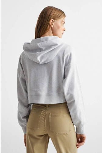 Mango Kids hoodie grijs Sweater Effen 158(XS) | Sweater van - Foto 1