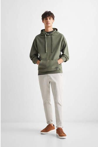 Mango Kids hoodie mosgroen Sweater Effen 170(S) | Sweater van - Foto 3