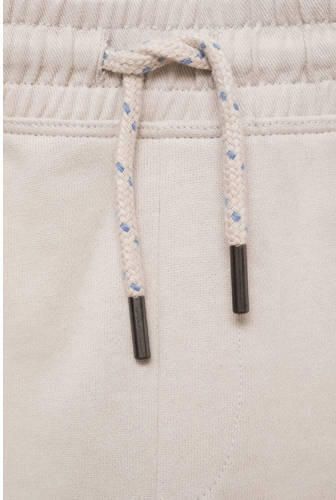 Mango Kids joggingbroek beige Jongens Sweat Effen 122