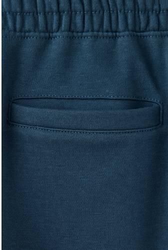 Mango Kids joggingbroek marine Blauw Jongens Sweat Effen - Foto 4