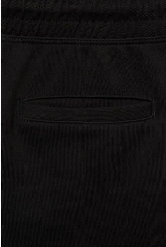 Mango Kids joggingbroek zwart Jongens Sweat Effen 122