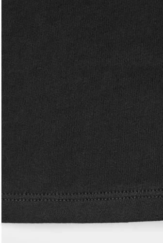 Mango Kids joggingbroek zwart Meisjes Katoen Effen - Foto 4