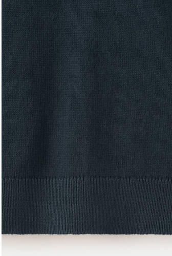 Mango Kids katoenen gebreid vest marineblauw Effen - Foto 4