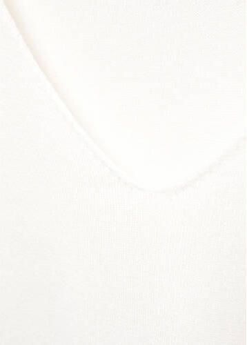 Mango Kids longsleeve wit Meisjes Katoen V-hals Effen 152(XXS) - Foto 2
