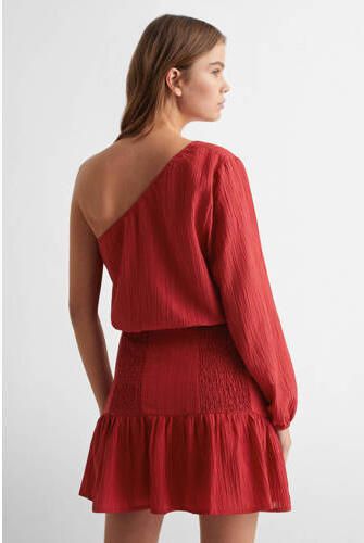 Mango Kids one shoulder top rood Effen 152(XXS) | Top van