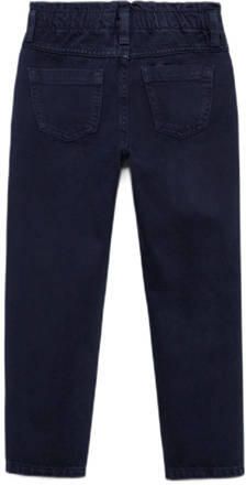 Mango Kids regular fit broek lichtblauw Meisjes Katoen Effen 116 - Foto 3