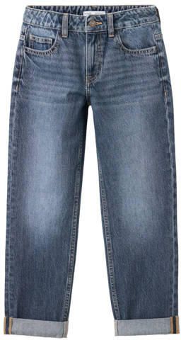 Mango Kids regular fit jeans blauw Jongens Denim Effen