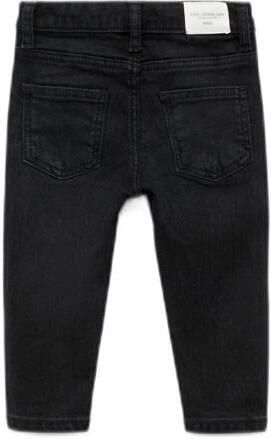 Mango Kids regular fit jeans grey denim Grijs Jongens Stretchkatoen Effen 104