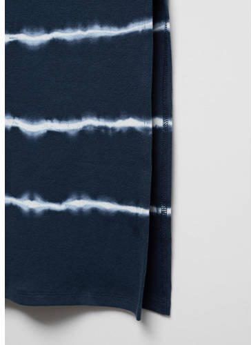 Mango Kids rok donkerblauw Meisjes Stretchkatoen Effen 152(XXS)