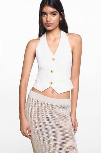 Mango Kids rok lichtbeige Meisjes Polyester Effen 152(XXS) - Foto 3