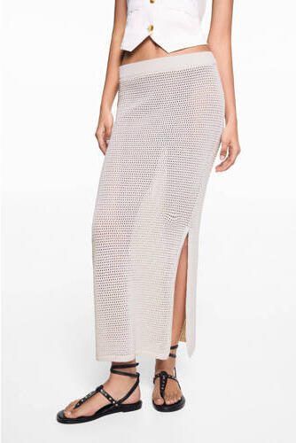 Mango Kids rok lichtbeige Meisjes Polyester Effen 152(XXS) - Foto 2