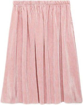 Mango Kids rok lichtroze Meisjes Polyester Effen 116 - Foto 2