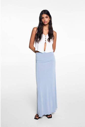 Mango Kids rok Meisjes Modal Effen 152(XXS) | Rok van - Foto 3