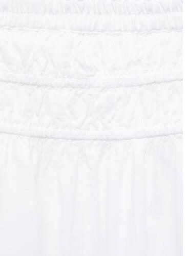 Mango Kids rok wit Meisjes Katoen Effen 140 | Rok van - Foto 2