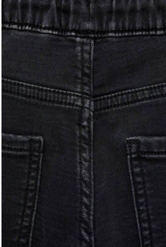 Mango Kids slim fit jeans black Zwart Jongens Stretchdenim Effen 116 - Foto 2