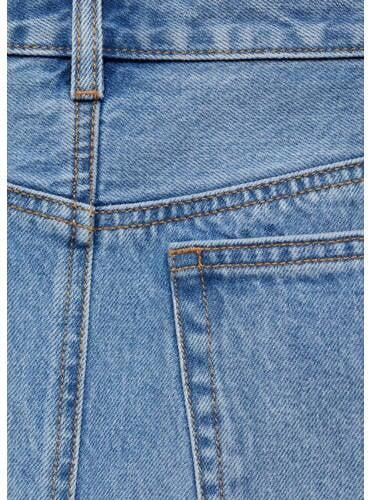 Mango Kids spijkerrok changeant blauw Meisjes Denim Effen 152(XXS) - Foto 2