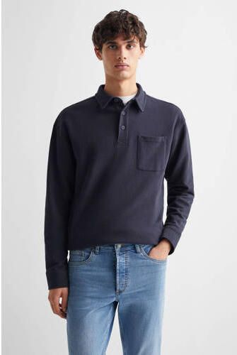 Mango Kids straight fit jeans medium blue denim Blauw 164(XS) - Foto 2
