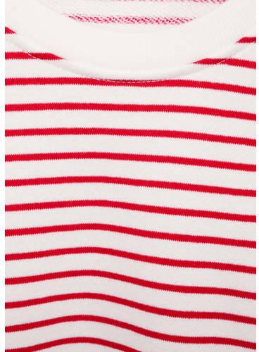 Mango Kids sweater Trui Meisjes Katoen Ronde hals Streep 116 - Foto 3