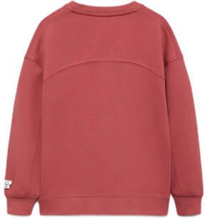 Mango Kids Tweety; Looney Tunes sweater met printopdruk lichtrood Printopdruk 140 - Foto 3