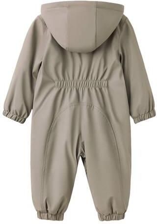 Mango Kids winterjas met teddy details bruin Jongens Polyester Capuchon - Foto 3