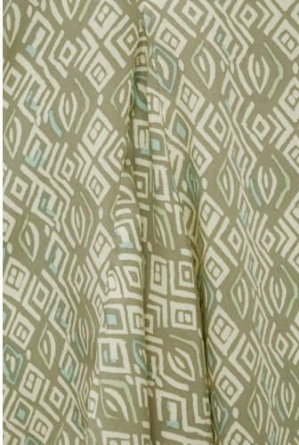 MANGO TEENS korte rok groen Meisjes Viscose All over print 152(XXS)
