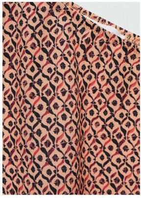 MANGO TEENS one shoulder top met all over print lichtoranje zwart All over print 152(XXS) - Foto 3