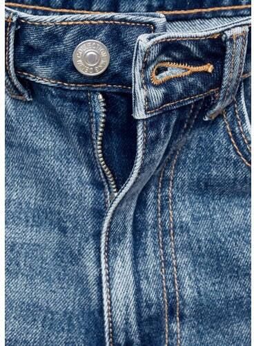 MANGO TEENS regular fit denim short changeant blauw Korte broek Effen 158(XS) - Foto 2