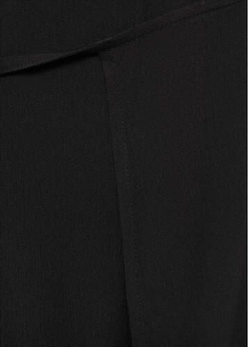 MANGO TEENS wide leg broek zwart Meisjes Viscose Effen 152(XXS) - Foto 2