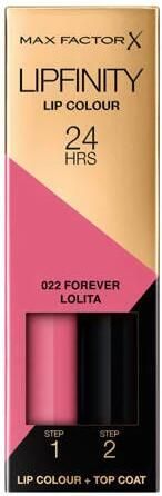 Max Factor Lipfinity Lip Colour 2-step Long Lasting lippenstift 022 Forever Lolita - Foto 3
