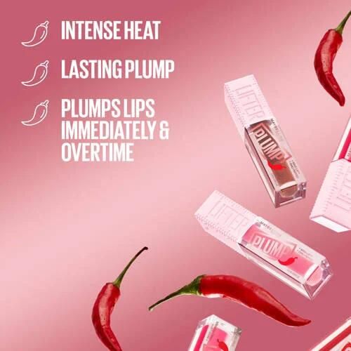 Maybelline New York Lifter Plump lipgloss 004 Red Flag - Foto 2