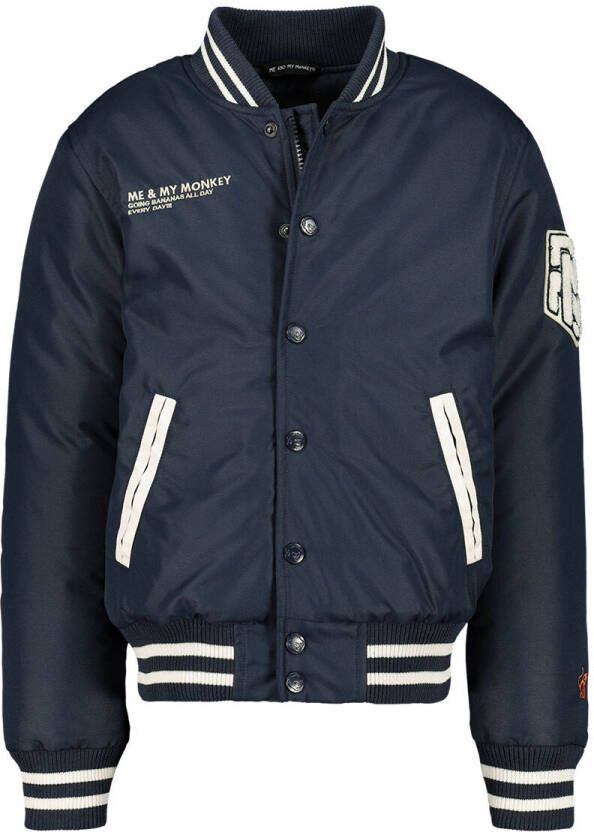 Me & My Monkey bomberjack tussen Kean donkerblauw
