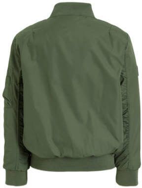 Me & My Monkey bomberjack zomer Matz met printopdruk groen Jas Jongens Polyester Ronde hals 116 - Foto 2