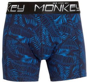 Me & My Monkey boxershort set van 3 blauw Jongens Stretchkatoen Effen 116 - Foto 4