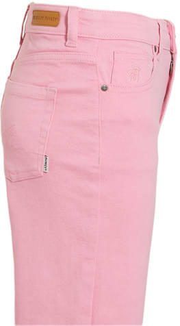 Me & My Monkey high waist wide leg jeans Macha prism pink Roze Meisjes Stretchdenim 116 - Foto 3