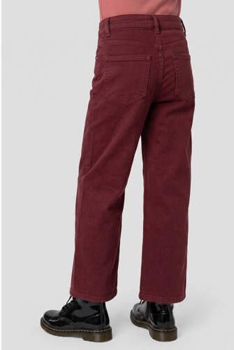 Me & My Monkey loose fit jeans donkerrood Meisjes Denim Effen - Foto 3