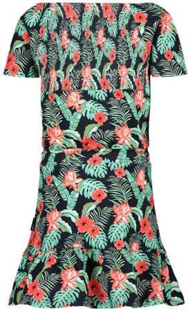 Me & My Monkey off shoulder jurk met all over print multi All over print 128 - Foto 2