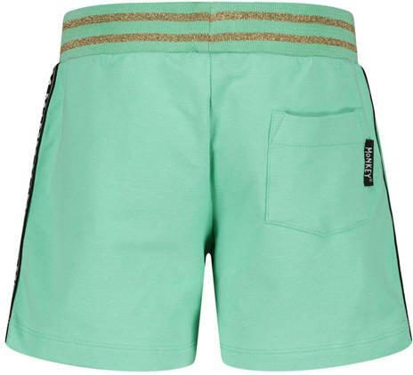 Me & My Monkey regular fit short lichtgroen Korte broek Meisjes Stretchkatoen 104 - Foto 2