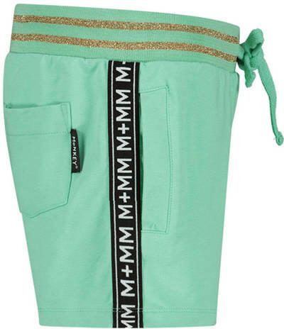 Me & My Monkey regular fit short lichtgroen Korte broek Meisjes Stretchkatoen 104 - Foto 3