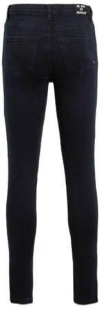 Me & My Monkey skinny jeans donkerblauw Meisjes Stretchdenim Effen 110 - Foto 3