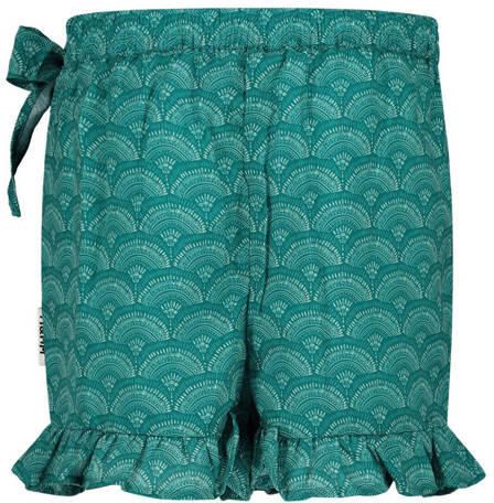 Me & My Monkey skort met ruches groen Rok Meisjes Polyester All over print 104-110 - Foto 3