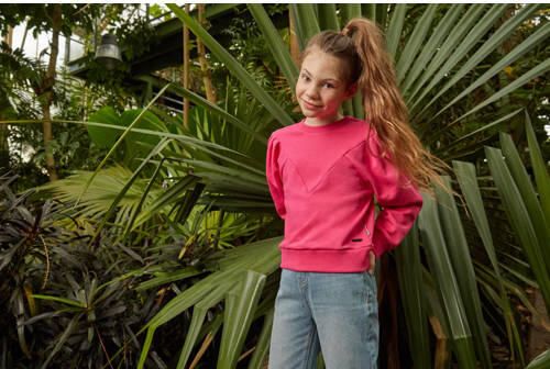 Me & My Monkey sweater Mirthe roze Effen 116 | Sweater van - Foto 3