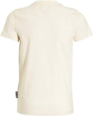 Me & My Monkey T-shirt Myron met printopdruk ecru Jongens Katoen Ronde hals 104 - Foto 2